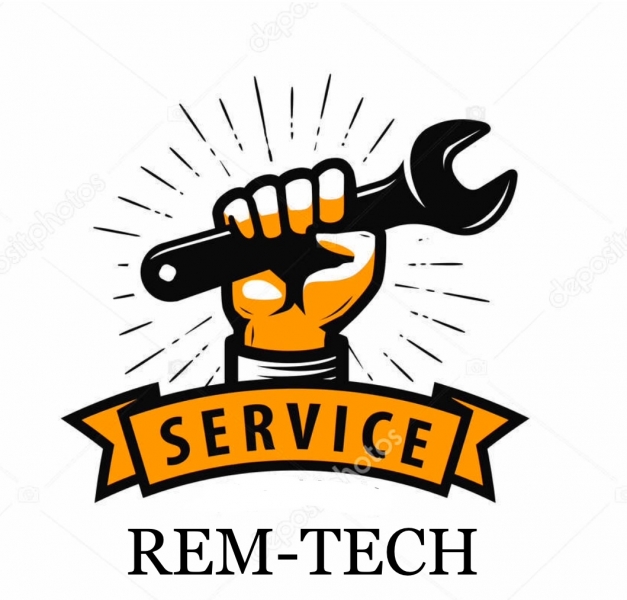 Логотип компании «REM-tech-service » из города Ровно.