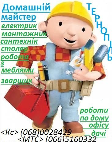 Логотип компании «Домашній майстер» из города Тернополь.